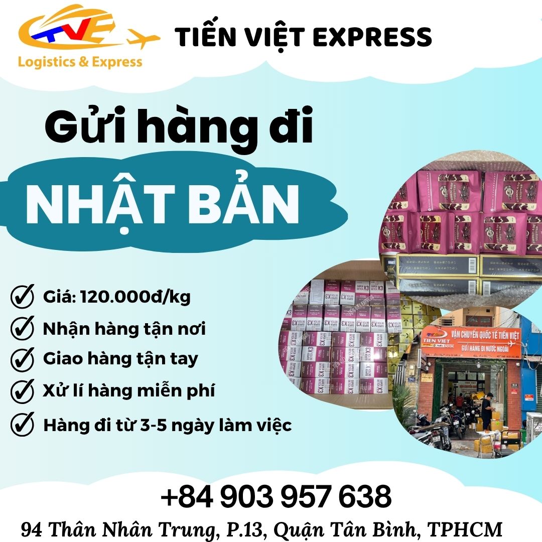 Gửi hàng đi Nhật Bản  - Tiến Việt Express